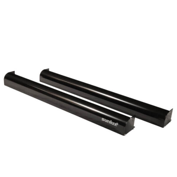 Spoilerfäste för solpanel - svart