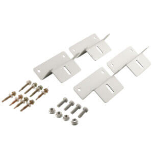 Fäste för solpanel i aluminium 4 st