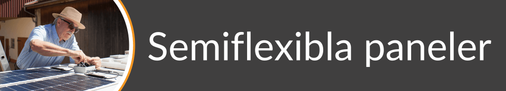 Puolijoustavat aurinkopaneelit