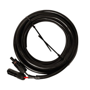 2x 4mm² kabel med MC4 anslutning, 5m