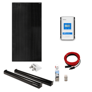Solcellspaket 200W TOPCon Epever DuoRacer MPPT  "All Black"