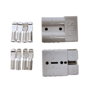 Anderson kontakt grå 50A 2-pack (inkl. crimpstift)