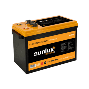 LiFePO4 batteri 12.8V/330Ah - Sunlux® Powerbox+ WarmUp